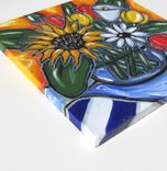 Original Acrylic Still Life Painting Sunflower 2 small