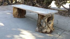 Gnarled Stump Bench 1 small