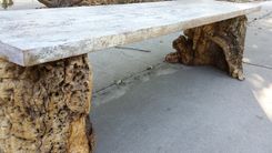 Gnarled Stump Bench 4 small