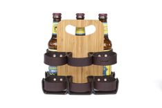 Leather Beer Carriers 1 small