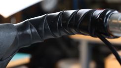 Braided Leather Bar Wraps 2 small