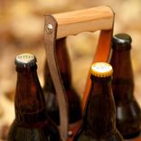 Leather 4-Pack For 22oz Bottles 3 small