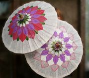 Custom Lotus Flower Parasol 3 small
