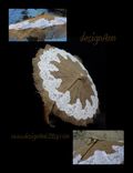 Rustic Burlap And Lace Parasol 1 small
