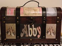 Custom Keepsake Decoupage Trunk 1 small