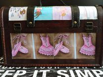 Custom Keepsake Decoupage Trunk 2 small