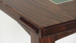 Mission Style White Oak And Tile Coffee Table 2 small