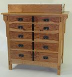 Mission Inspired Dresser / Changing Table 3 small