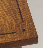 Mission Style End Table 3 small