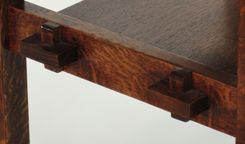 Reproduction Stickley 12 Tile Side Table 2 small
