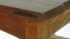 Reproduction Stickley 12 Tile Side Table 3 small