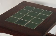 Reproduction Stickley 12 Tile Side Table 4 small