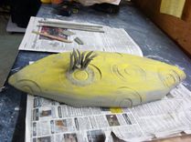 Ceramic Wall Piece Decoration 1 small