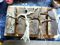 Ceramic Triptych Wall Piece 3 small