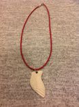 Ceramic Wing, Bird And Feather Necklaces 4 small