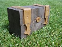 Keepsake Covered Ceramic Vessels 1 small