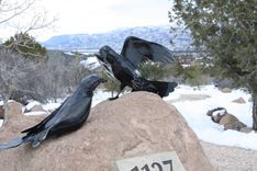 Raven Rock, Fabricated Metal Sculpture 4 small