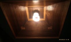 Wood Pendant Lamp 9 small