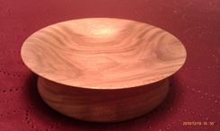 Woodturning, Bowl, Potters, Candlesticks, And Platters 4 small