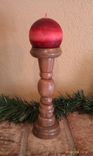 Woodturning, Bowl, Potters, Candlesticks, And Platters 6 small