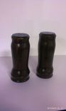 Woodturning, Bowl, Potters, Candlesticks, And Platters 3 small