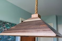 Wood Pendant Lamp 2 small