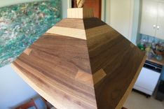 Wood Pendant Lamp 5 small