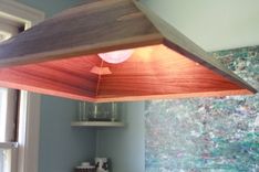 Wood Pendant Lamp 3 small