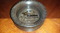 Woodturning, Bowl, Potters, Candlesticks, And Platters 1 small