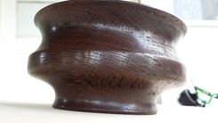 Woodturning, Bowl, Potters, Candlesticks, And Platters 11 small