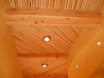 Beam And Latilla Ceiling With Cherry Light Trims 2 small