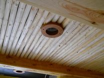 Beam And Latilla Ceiling With Cherry Light Trims 4 small