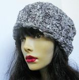 The Buknuki Hat - Thick Knit Hat In Granite Gray 1 small