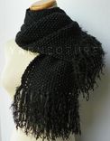 Handknit Scarf And Convertible Fingerless Mittens Set 1 small