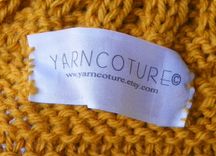 The Basketweave Textured Infinity Cowl - In Mustard / Unisex / Fall, Winter, Spring, Summer Fashion 5 small