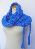 Sale The Tuareg Cowl - Fiber Art Drawstring Cowl / Neckwarmer / Oversized 1 small