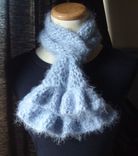 Lavender Dreams Ruffled Scarf-Soft/Luxurious 1 small