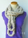 The Infinity Loop Scarf / High Fashion Chain Cowl / Fall - Winter Fashion 3 small