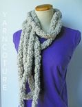 The Infinity Loop Scarf / High Fashion Chain Cowl / Fall - Winter Fashion 5 small