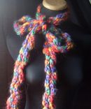 The Amazing Chunky Skinny Scarf / In Multicolor 3 small