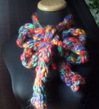The Amazing Chunky Skinny Scarf / In Multicolor 4 small