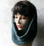 The Extraordinary Cowl - In Dusty Teal 1 small
