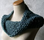 The Extraordinary Cowl - In Dusty Teal 4 small
