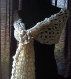 The Fabulous Scarf - Wedding Wrap With Pearl Accents 3 small
