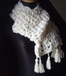 The Fabulous Scarf - Wedding Wrap With Pearl Accents 4 small