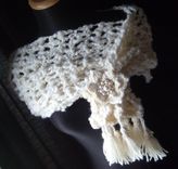 The Fabulous Scarf - Wedding Wrap With Pearl Accents 1 small