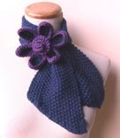 The Vintage Inspired Ascot Necktie - Lotus Rose Design 3 small
