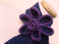 The Vintage Inspired Ascot Necktie - Lotus Rose Design 4 small