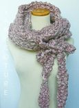 The State Street Grande/Wrap N Tie Cowl-Fall,Winter Fashion-Oversized Cowl - Granite Muave 2 small