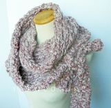 The State Street Grande/Wrap N Tie Cowl-Fall,Winter Fashion-Oversized Cowl - Granite Muave 3 small